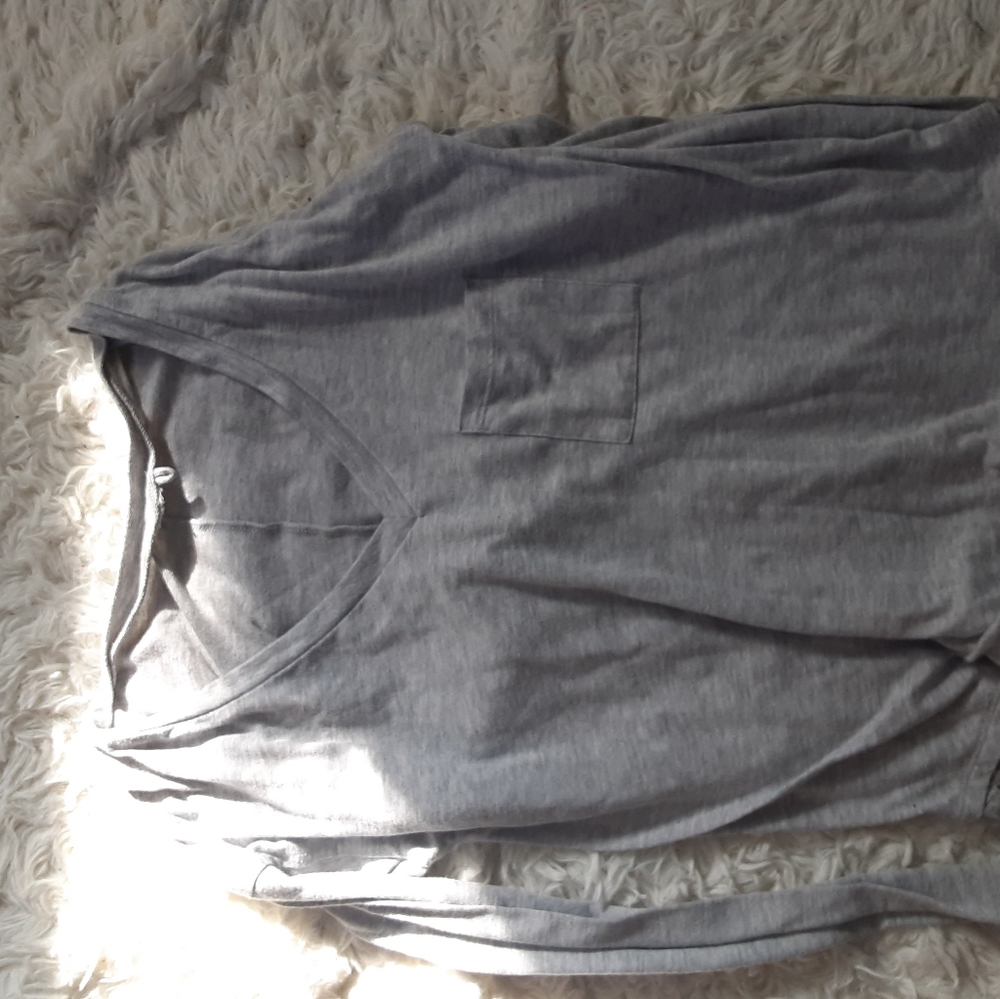 GRAY Long Sleeve Shirt